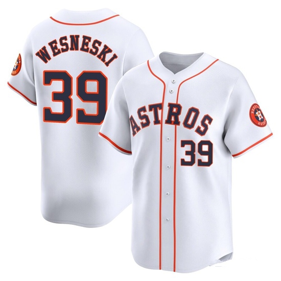 Youth Hayden Wesneski Houston Astros Limited White Home Jersey
