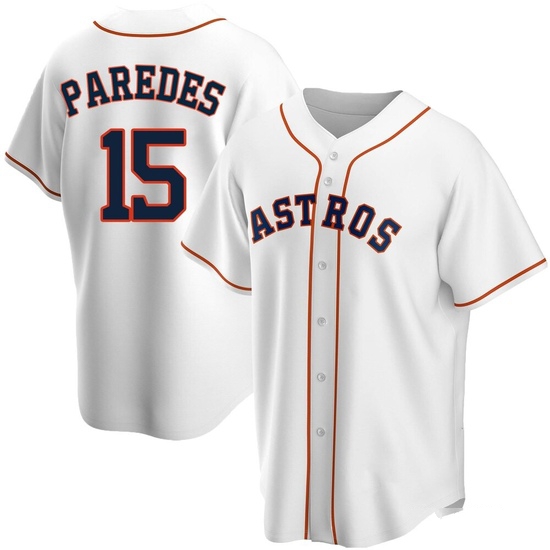 Youth Isaac Paredes Houston Astros Replica White Home Jersey