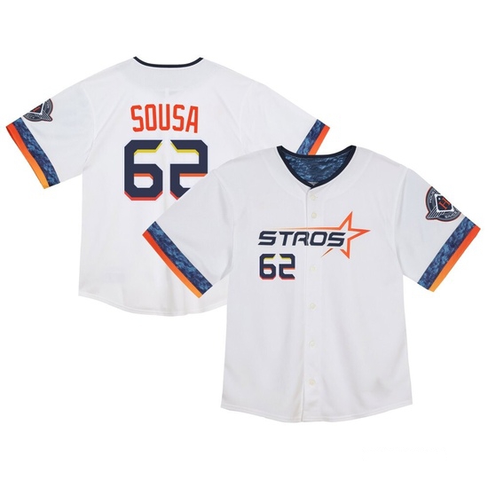 Toddler Bennett Sousa Houston Astros Limited White 2025 City Connect Jersey