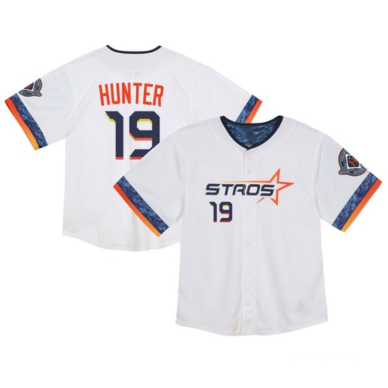 Toddler Brian Hunter Houston Astros Limited White 2025 City Connect Jersey
