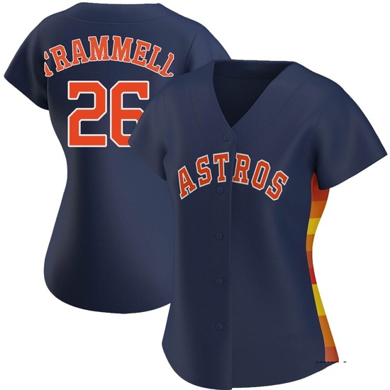 Women's Taylor Trammell Houston Astros Replica Navy Alternate Jersey