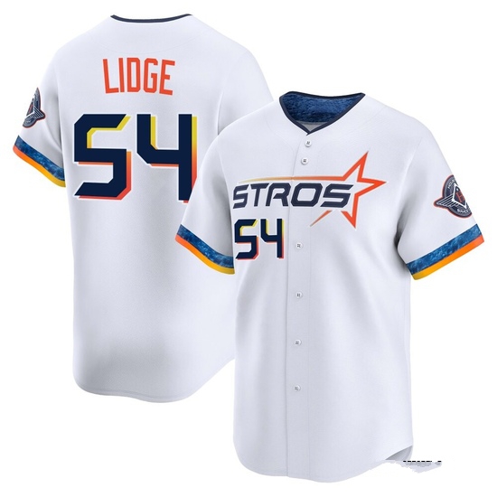Youth Brad Lidge Houston Astros Limited White 2025 City Connect Jersey