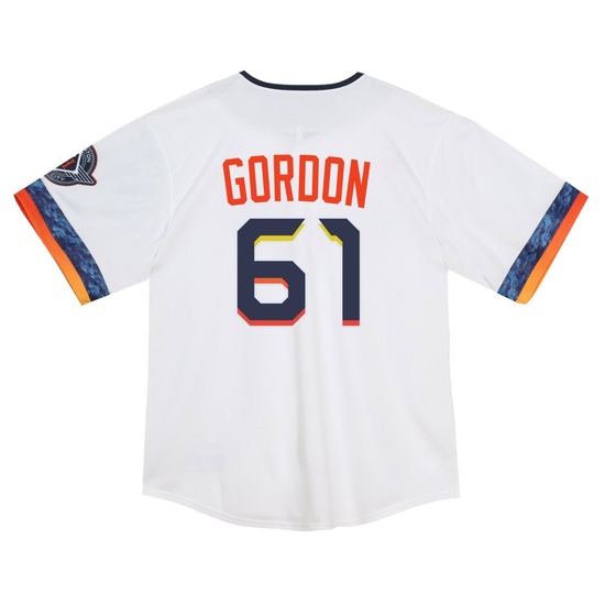 Toddler Colton Gordon Houston Astros Limited White 2025 City Connect Jersey - Image 3