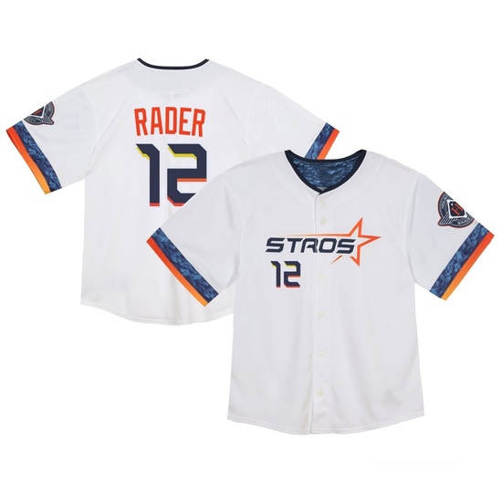 Toddler Doug Rader Houston Astros Limited White 2025 City Connect Jersey