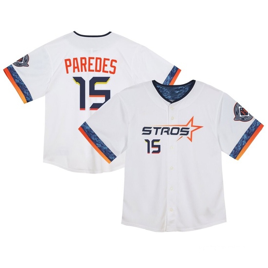 Toddler Isaac Paredes Houston Astros Limited White 2025 City Connect Jersey