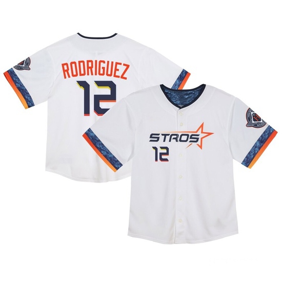 Toddler Ivan Rodriguez Houston Astros Limited White 2025 City Connect Jersey