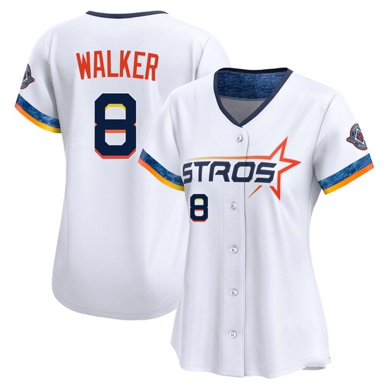 Women's Christian Walker Houston Astros Limited White 2025 City Connect Jersey
