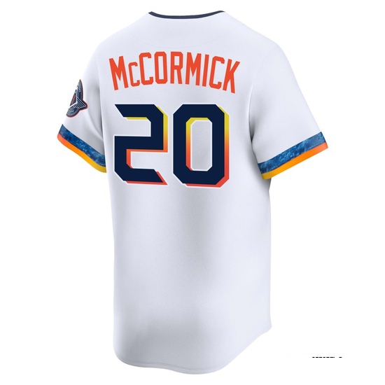 Youth Chas McCormick Houston Astros Limited White 2025 City Connect Jersey - Image 3