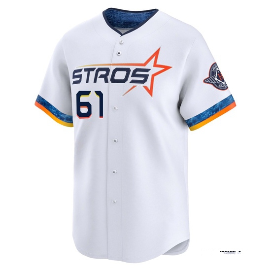 Youth Colton Gordon Houston Astros Limited White 2025 City Connect Jersey - Image 2