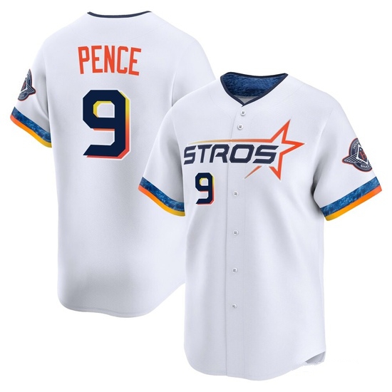 Youth Hunter Pence Houston Astros Limited White 2025 City Connect Jersey