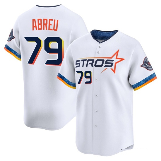 Men's Jose Abreu Houston Astros Limited White 2025 City Connect Jersey