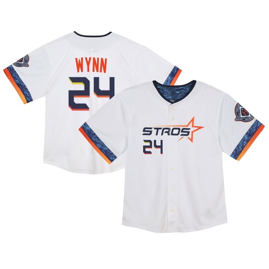 Toddler Jimmy Wynn Houston Astros Limited White 2025 City Connect Jersey