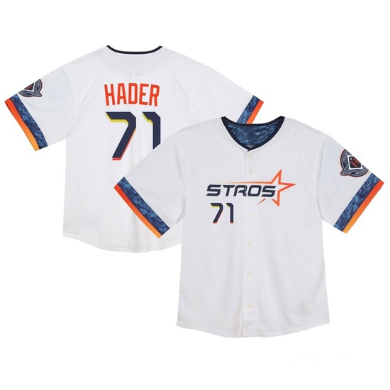 Toddler Josh Hader Houston Astros Limited White 2025 City Connect Jersey