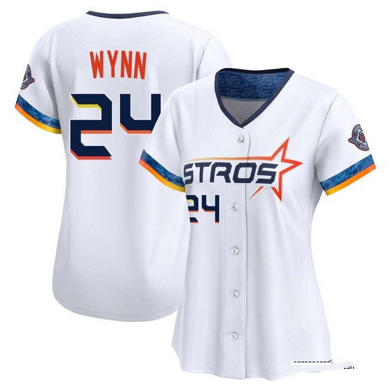 Women's Jimmy Wynn Houston Astros Limited White 2025 City Connect Jersey