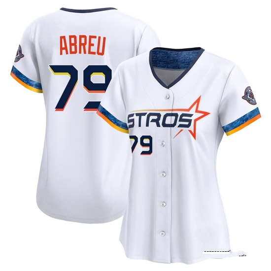 Women's Jose Abreu Houston Astros Limited White 2025 City Connect Jersey
