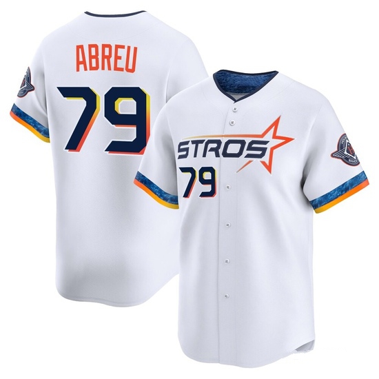 Youth Jose Abreu Houston Astros Limited White 2025 City Connect Jersey