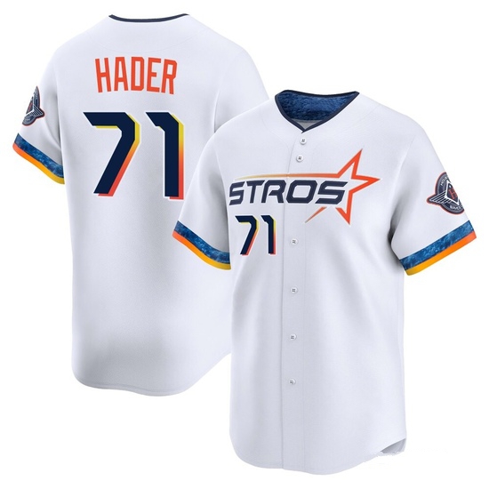 Youth Josh Hader Houston Astros Limited White 2025 City Connect Jersey