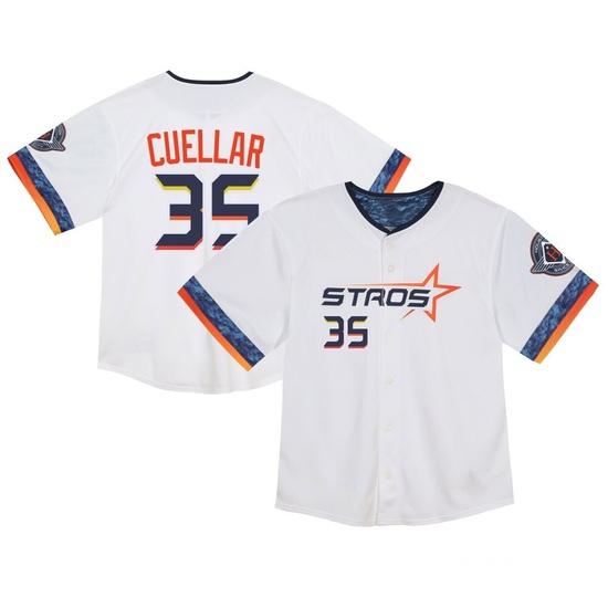 Toddler Mike Cuellar Houston Astros Limited White 2025 City Connect Jersey