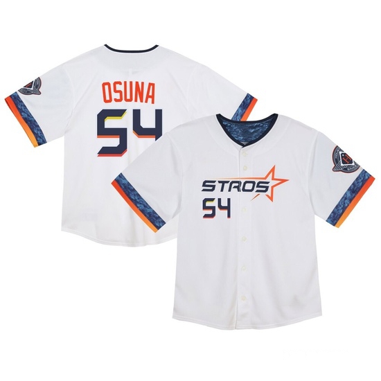 Toddler Roberto Osuna Houston Astros Limited White 2025 City Connect Jersey