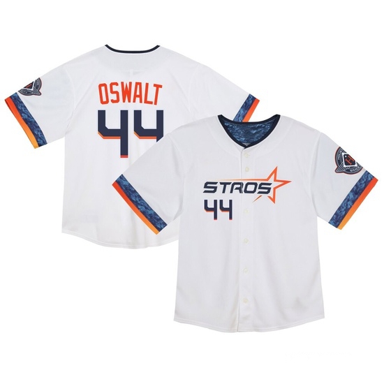 Toddler Roy Oswalt Houston Astros Limited White 2025 City Connect Jersey