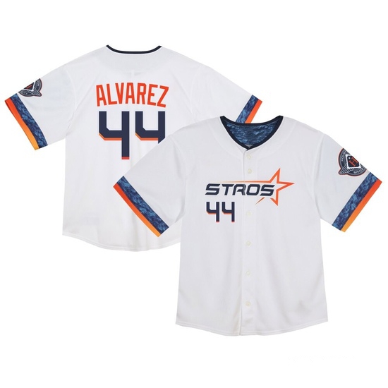 Toddler Yordan Alvarez Houston Astros Limited White 2025 City Connect Jersey
