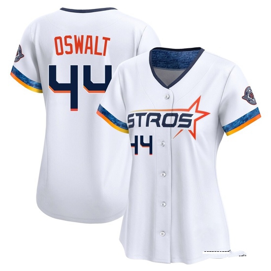 Women's Roy Oswalt Houston Astros Limited White 2025 City Connect Jersey