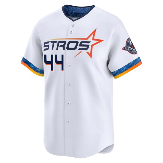 Youth Yordan Alvarez Houston Astros Limited White 2025 City Connect Jersey - Image 2