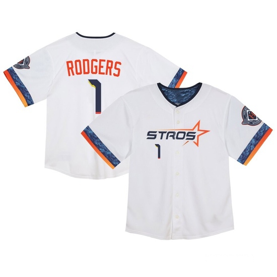 Toddler Brendan Rodgers Houston Astros Limited White 2025 City Connect Jersey