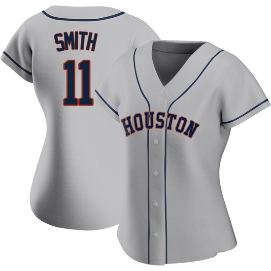 Women's Cam Smith Houston Astros Authentic Gray Road 2020 Jersey