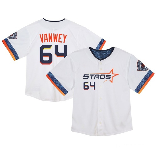 Toddler Logan VanWey Houston Astros Limited White 2025 City Connect Jersey