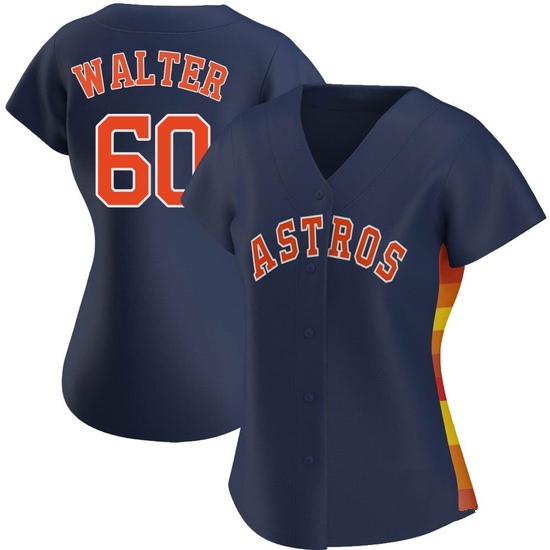 Women's Brandon Walter Houston Astros Replica Navy Alternate Jersey