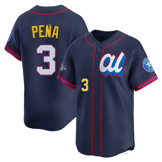 Youth Jeremy Pena Houston Astros Limited Navy American League 2025 All-Star Edition Jersey
