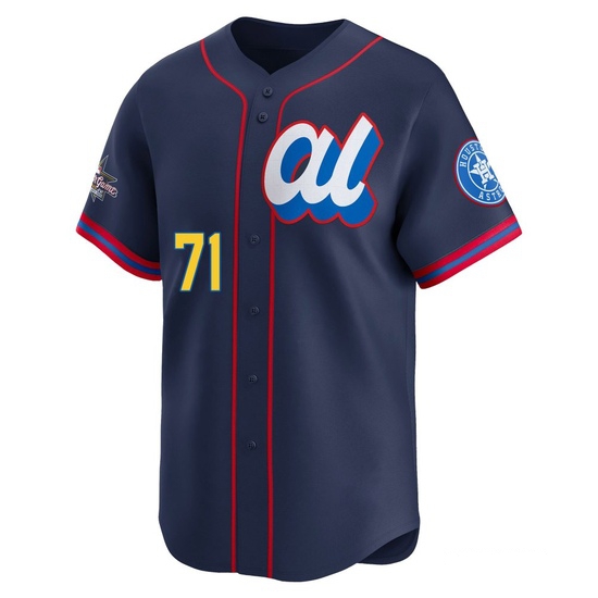Youth Josh Hader Houston Astros Limited Navy American League 2025 All-Star Edition Jersey - Image 2
