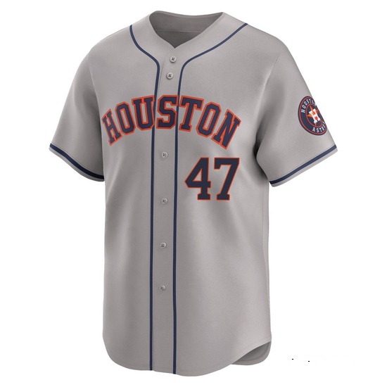 Men's Kenedy Corona Houston Astros Limited Gray Away Jersey - Image 2