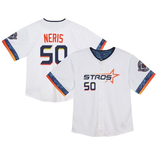 Toddler Hector Neris Houston Astros Limited White 2025 City Connect Jersey