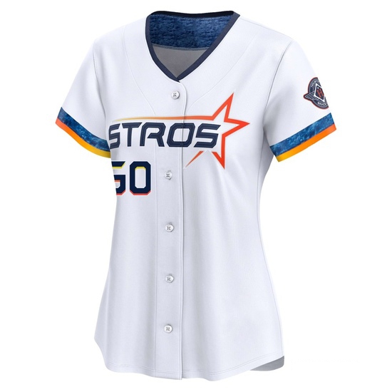 Women's Hector Neris Houston Astros Limited White 2025 City Connect Jersey - Image 2