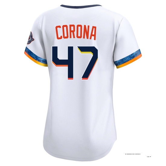 Women's Kenedy Corona Houston Astros Limited White 2025 City Connect Jersey - Image 3