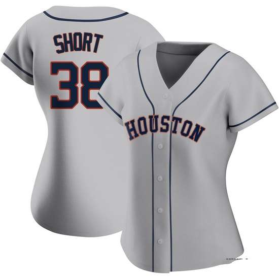Women's Zack Short Houston Astros Authentic Gray Road 2020 Jersey