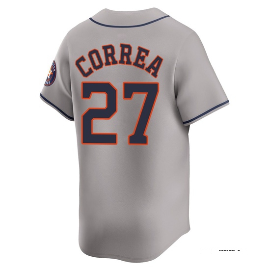 Youth Carlos Correa Houston Astros Limited Gray Away Jersey - Image 3