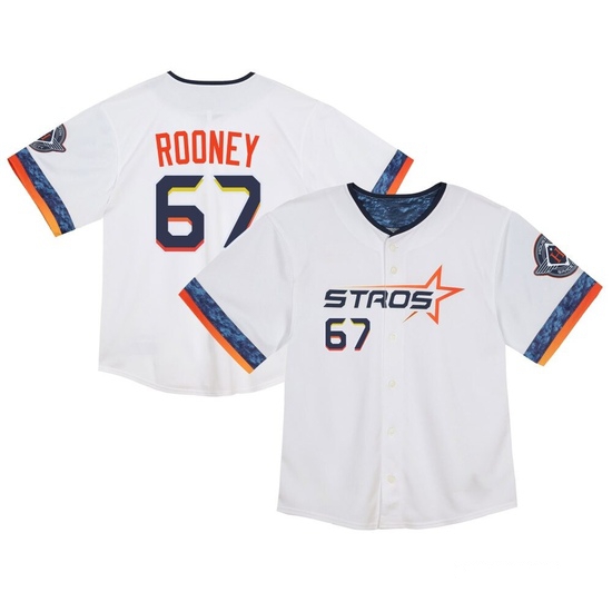 Toddler John Rooney Houston Astros Limited White 2025 City Connect Jersey