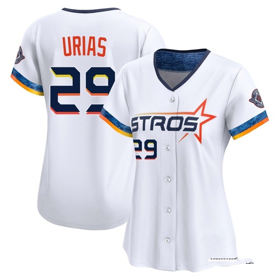 Women's Ramon Urias Houston Astros Limited White 2025 City Connect Jersey