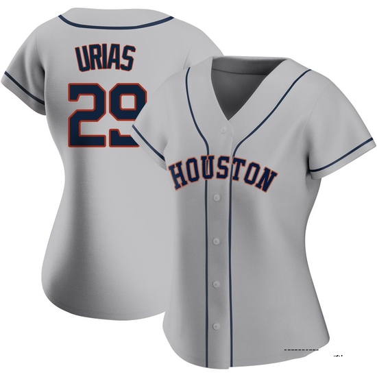 Women's Ramon Urias Houston Astros Replica Gray Road 2020 Jersey