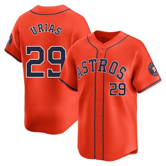Youth Ramon Urias Houston Astros Limited Orange Alternate Jersey