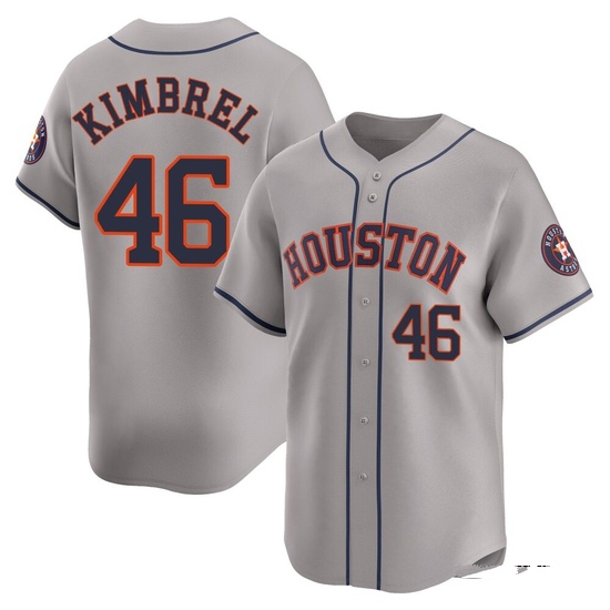 Men's Craig Kimbrel Houston Astros Limited Gray Away Jersey