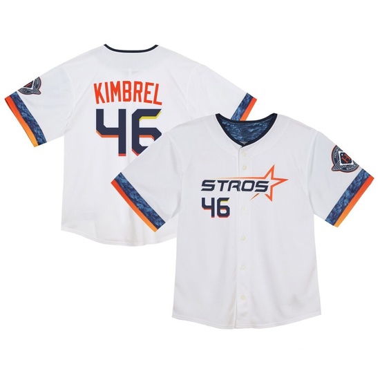 Toddler Craig Kimbrel Houston Astros Limited White 2025 City Connect Jersey