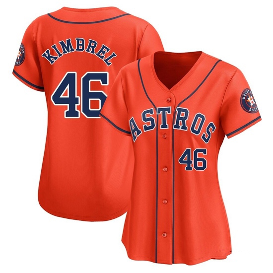 Women's Craig Kimbrel Houston Astros Limited Orange Alternate Jersey
