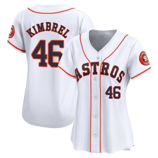 Women's Craig Kimbrel Houston Astros Limited White Home Jersey