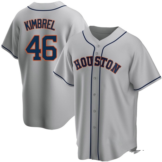 Youth Craig Kimbrel Houston Astros Replica Gray Road Jersey