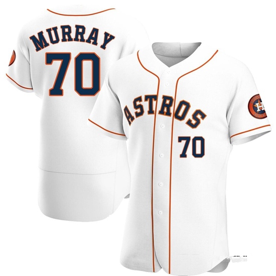 Men's Jayden Murray Houston Astros Authentic White Home Jersey