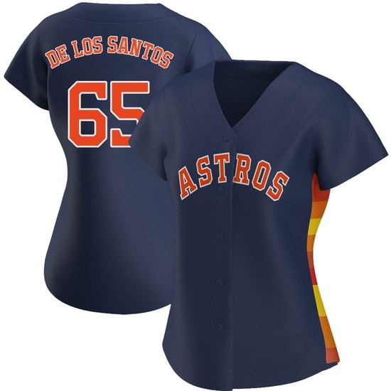 Women's Enyel De Los Santos Houston Astros Replica Navy Alternate Jersey